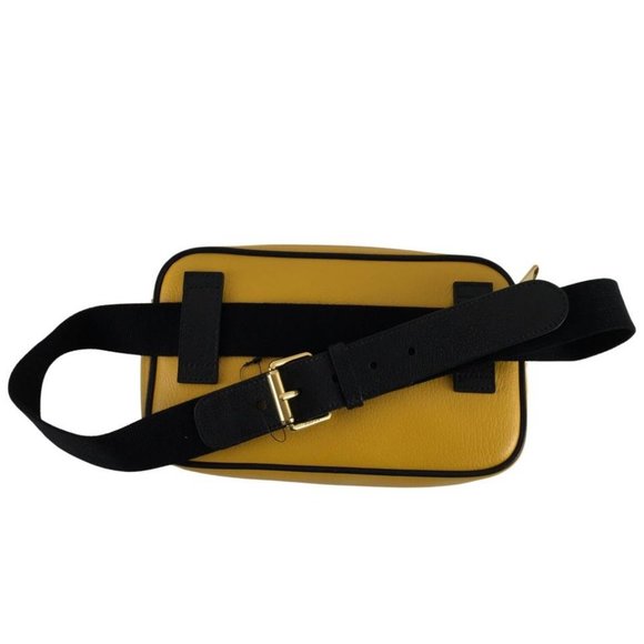 Gucci Men's Waist Bag Belt 100 Centennial Music is Mine Yellow Color Sz M - Picture 7 of 10